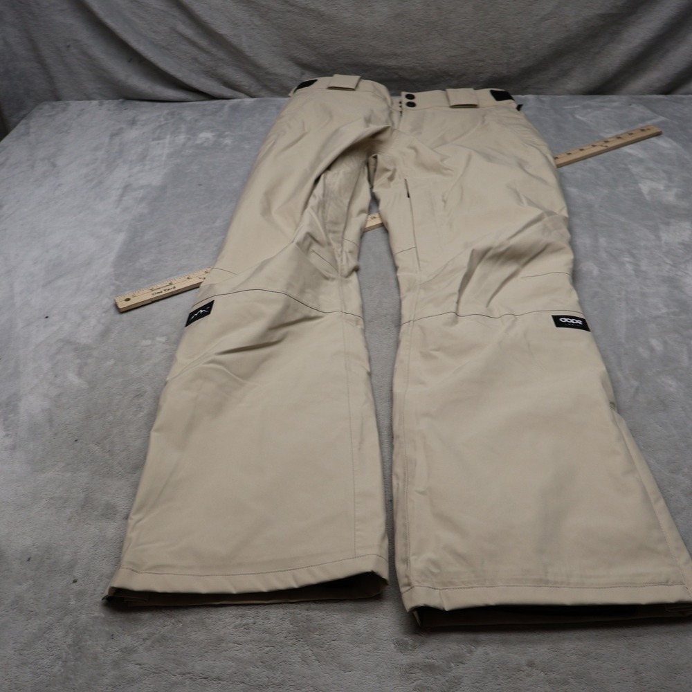 Dope Snowboard Pants Womens Medium Cream‎ Ski Winter Technical Outdoors 32x33